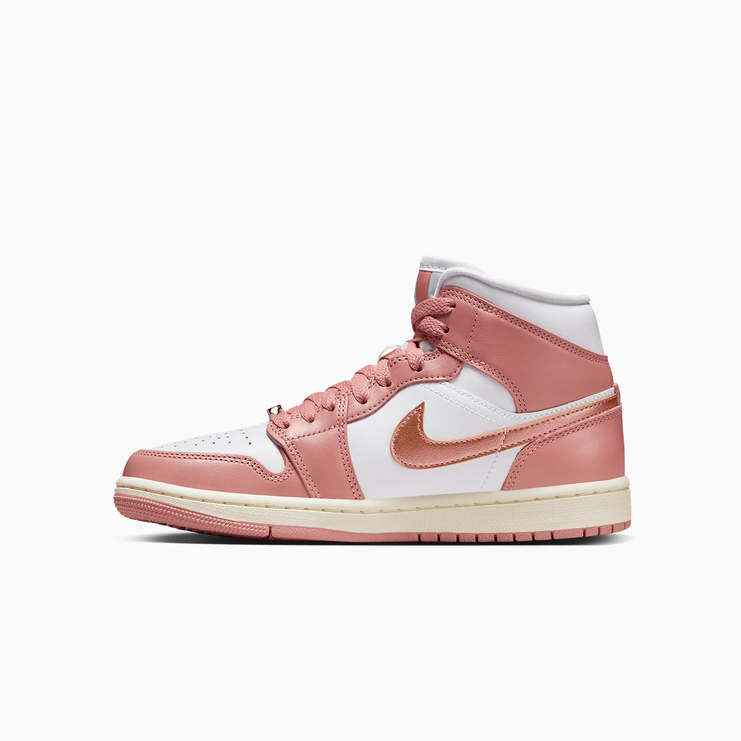 Women's Air Jordan 1 Mid SE "Red Stardust" - Image 4