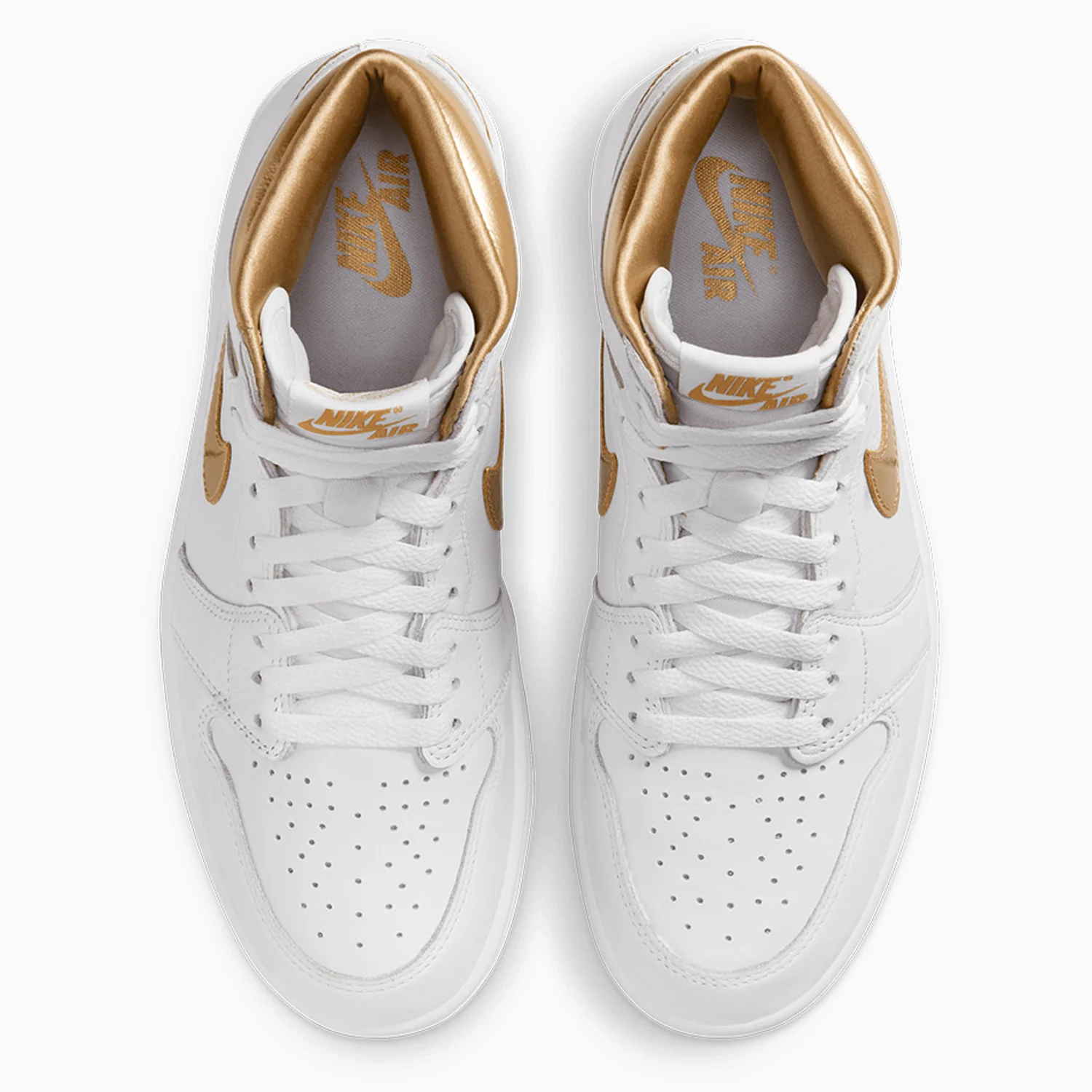 Women's Air Jordan 1 Retro High OG "Metallic Gold" - Image 5
