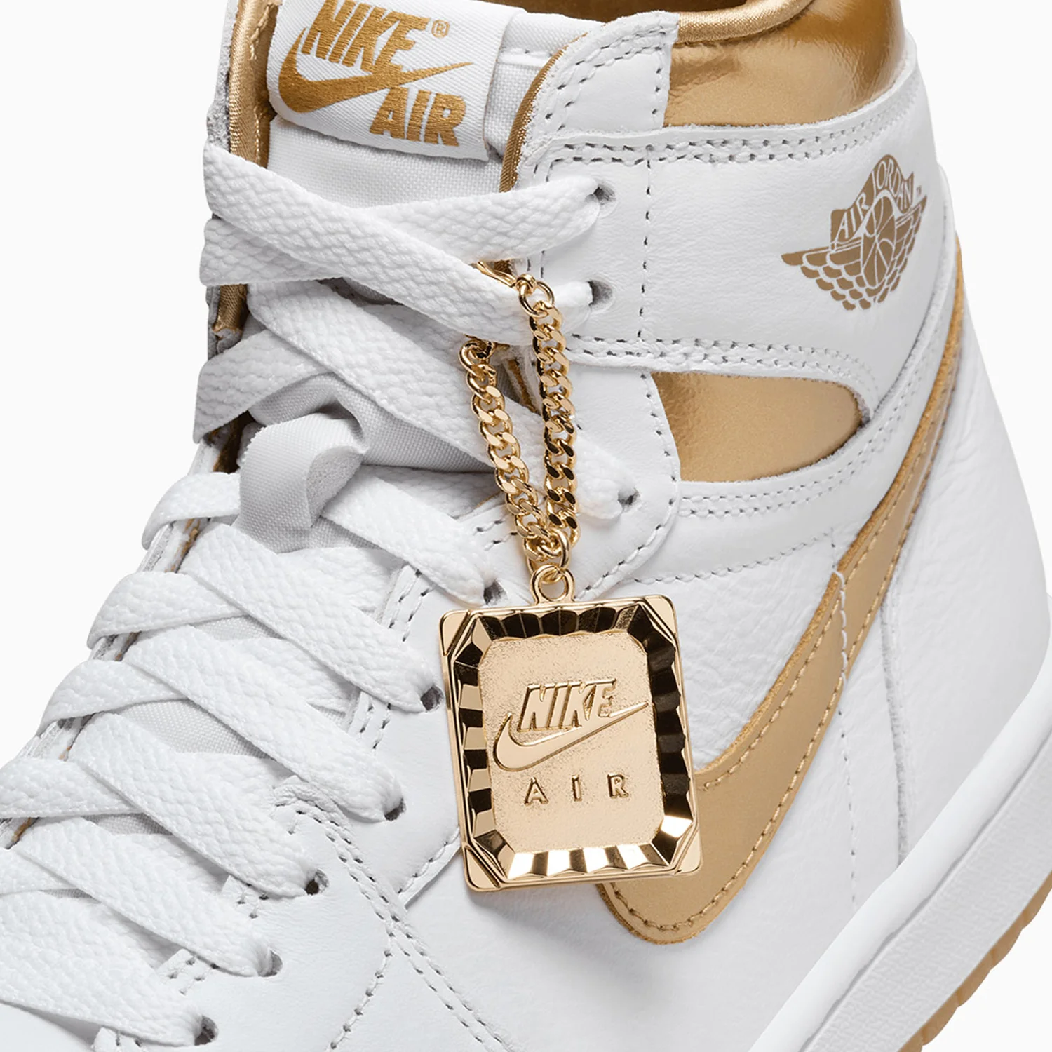 Women's Air Jordan 1 Retro High OG "Metallic Gold" - Image 7