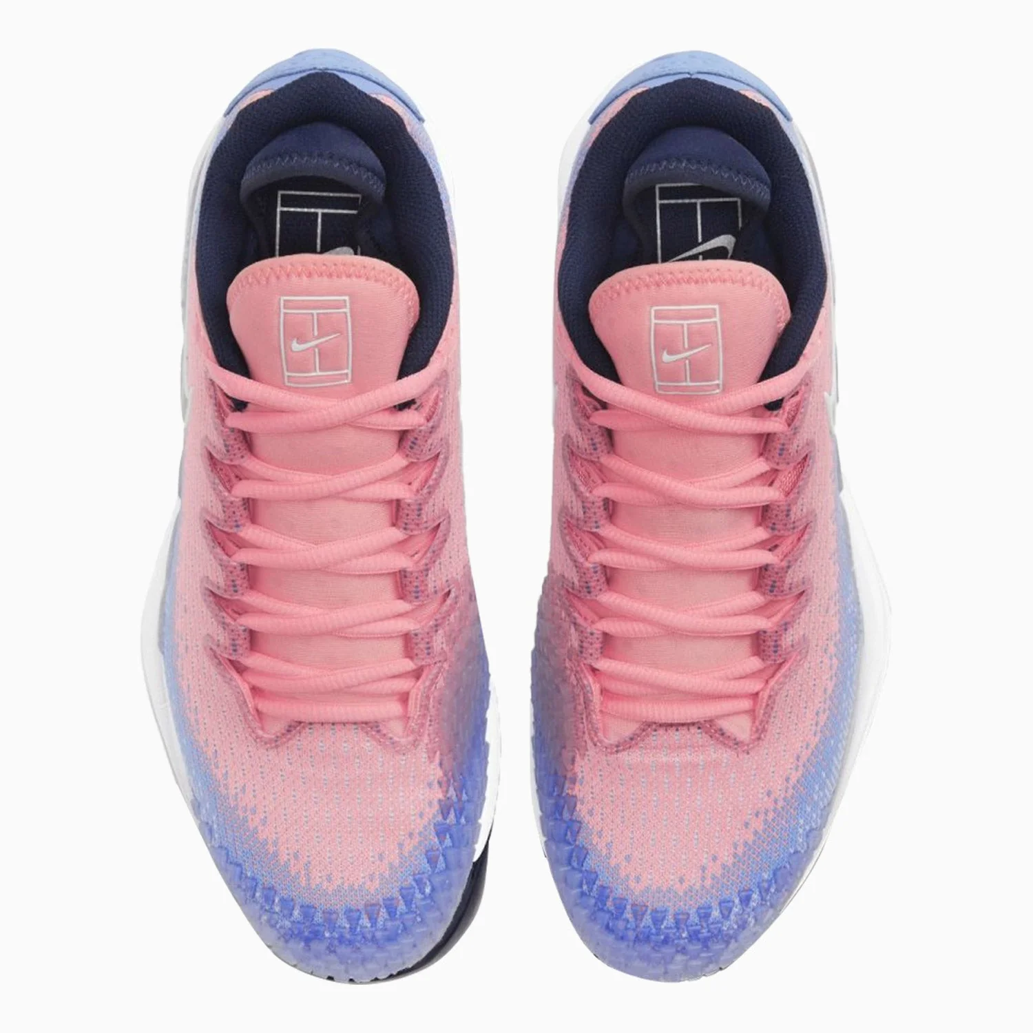Women's Nike Air Zoom Vapor X Knit "Sunblush Royal" - Image 2