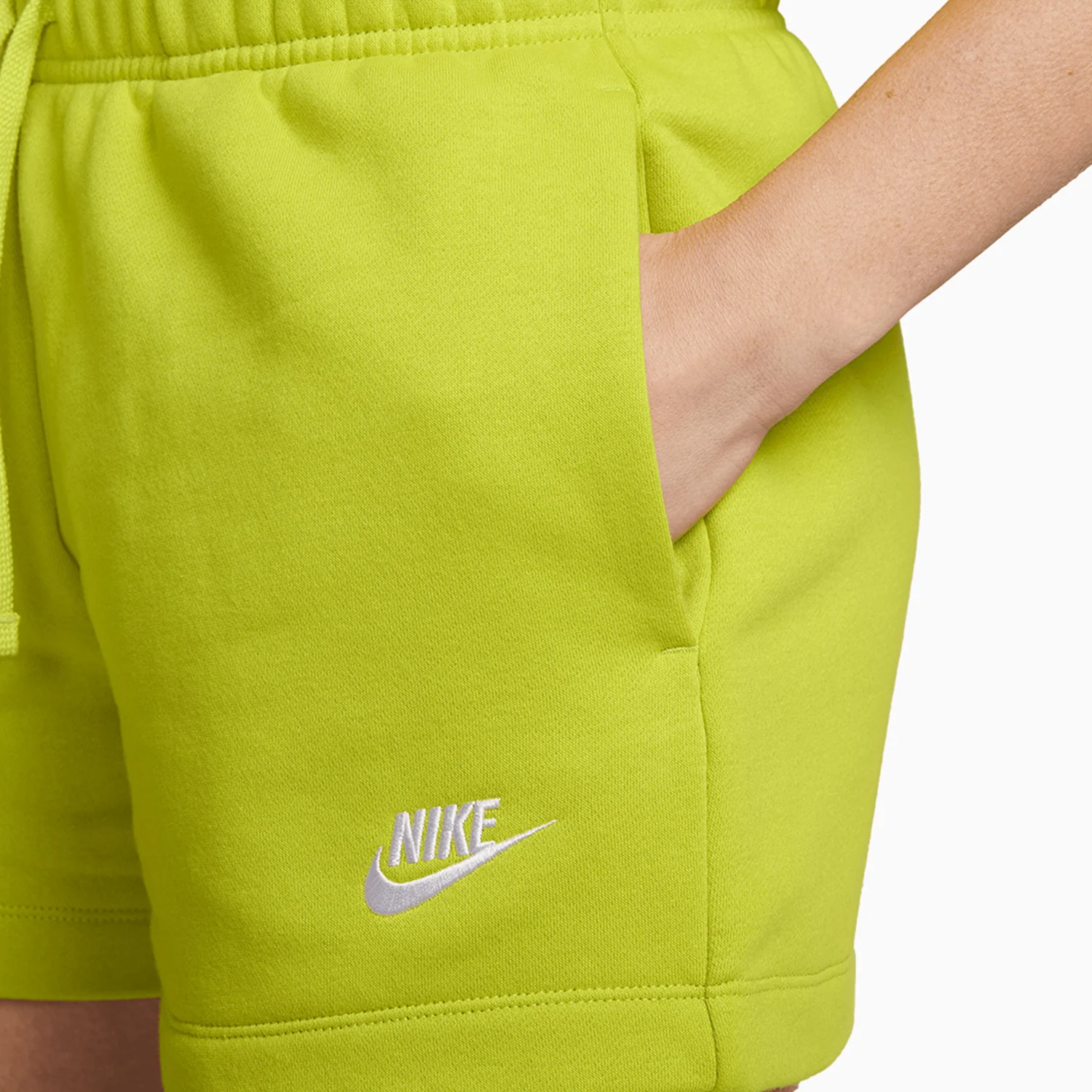 Women's Nike Sportswear Club Essentials T Shirt And Shorts Outfit - Image 6