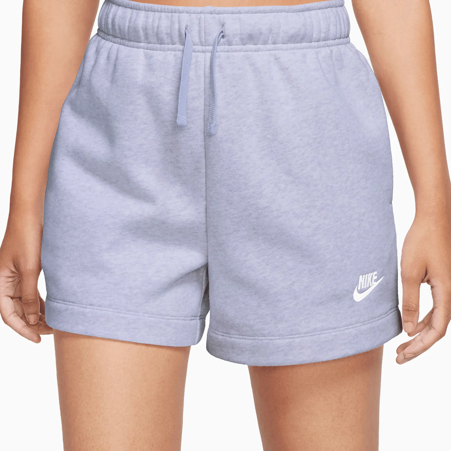 Women's Nike Sportswear Club Essentials T Shirt And Shorts Outfit - Image 3