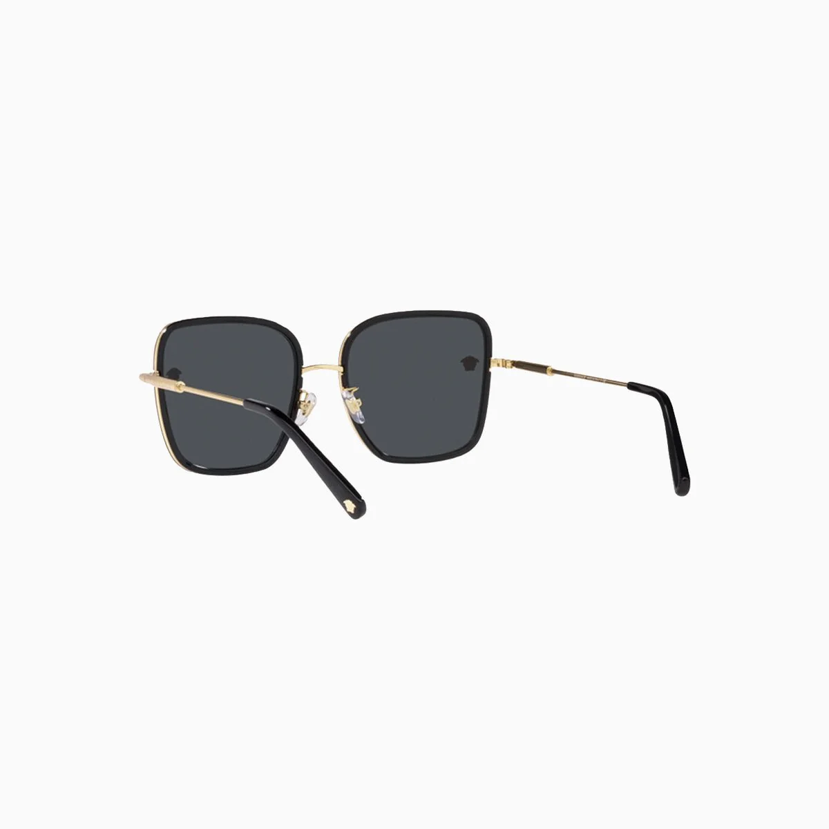 Women's Versace Black Dark Grey Sunglasses - Image 7