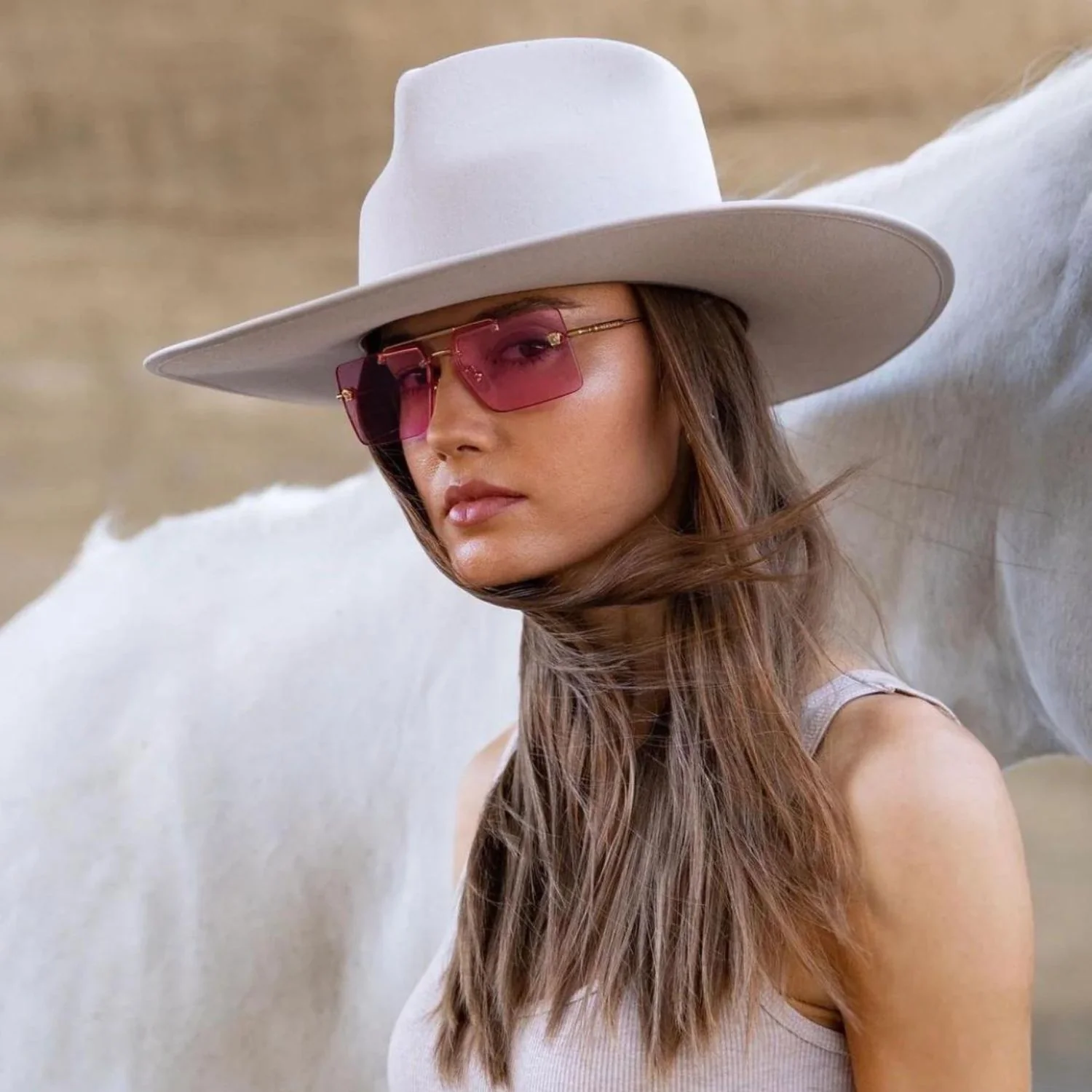 Women's Versace Medusa Glam Sunglasses - Image 2