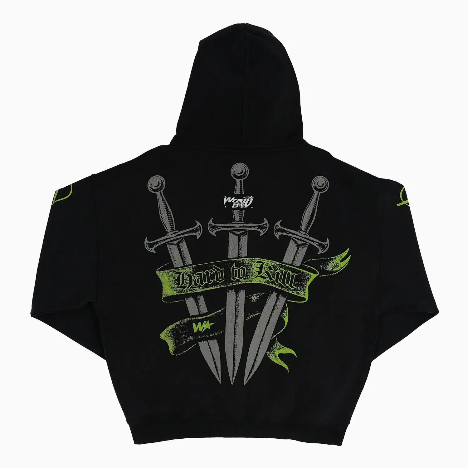 Men's 3 Sword Full Zip Hoodie - Image 2